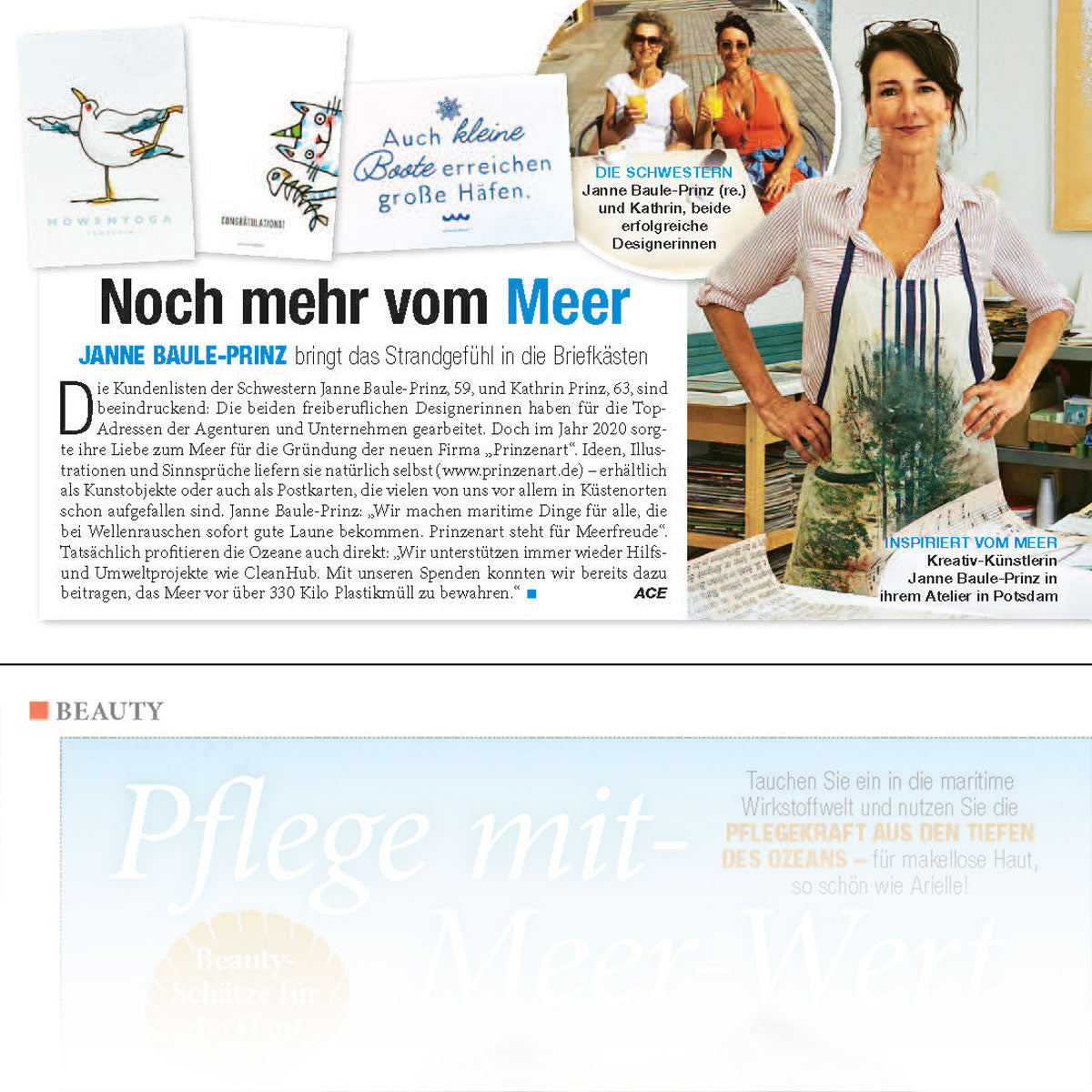 Prinzenart zwischen Heidi Klum und den Partys der Woche.