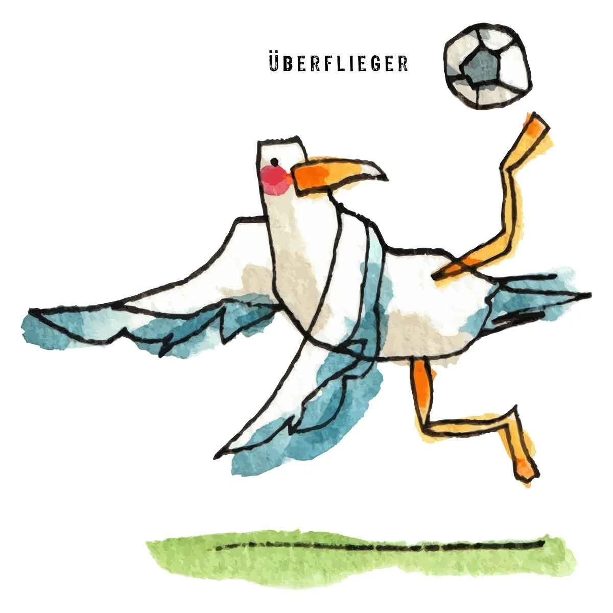 Hackentrick oder Überflieger? Gerd trainiert täglich für die EM …