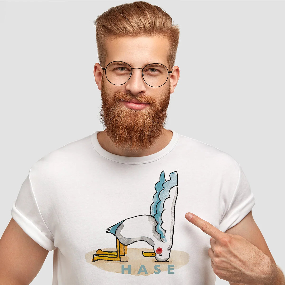 Yoga T-Shirt: des Tages: Hase