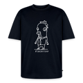 Fischkopp – Maritimes Unisex Premium Oversized Bio T-Shirt - Navy