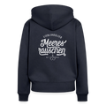 Frauen  Kapuzenjacke – Lieblingslied Meeresrauschen - Navy