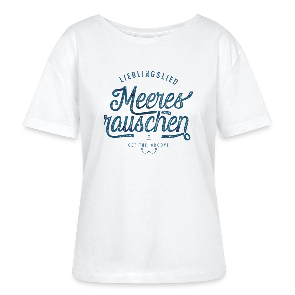 Frauen Bio-T-Shirt – Lieblingslied - Weiß