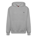 Unisex relaxed organic Hoodie – Fischbrötchen - Grau meliert