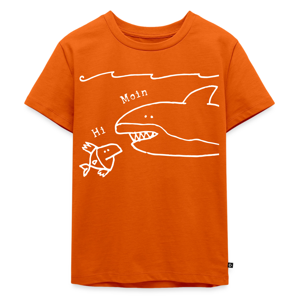 PREMIUM KINDER T-SHIRT – HAI - Orange 