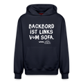 Oversized Heavyweight Unisex Hoodie – Backbord - Navy