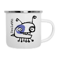 Smutjez, Bauletti – Maritime Emaille-Tasse für Freigeister - Weiß