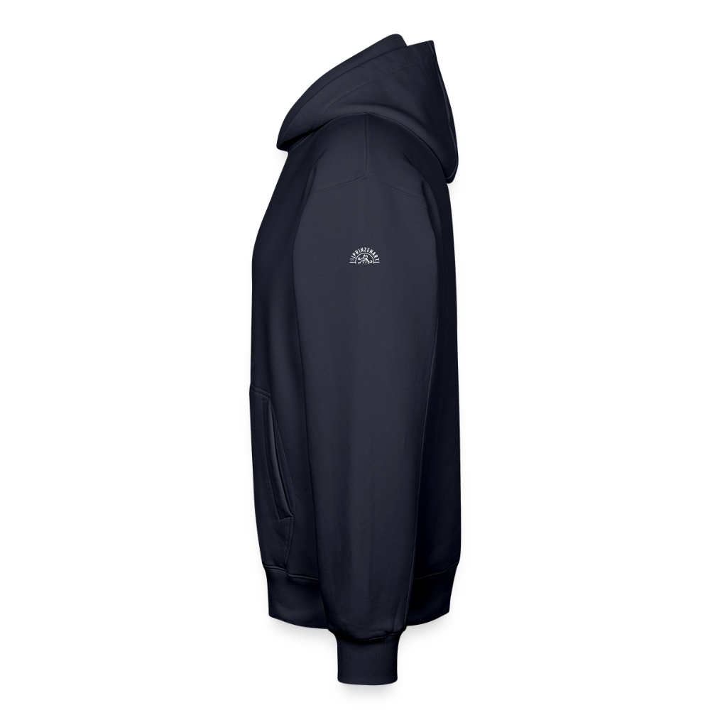 Unisex relaxed organic hoodie – Fischkopp - Navy
