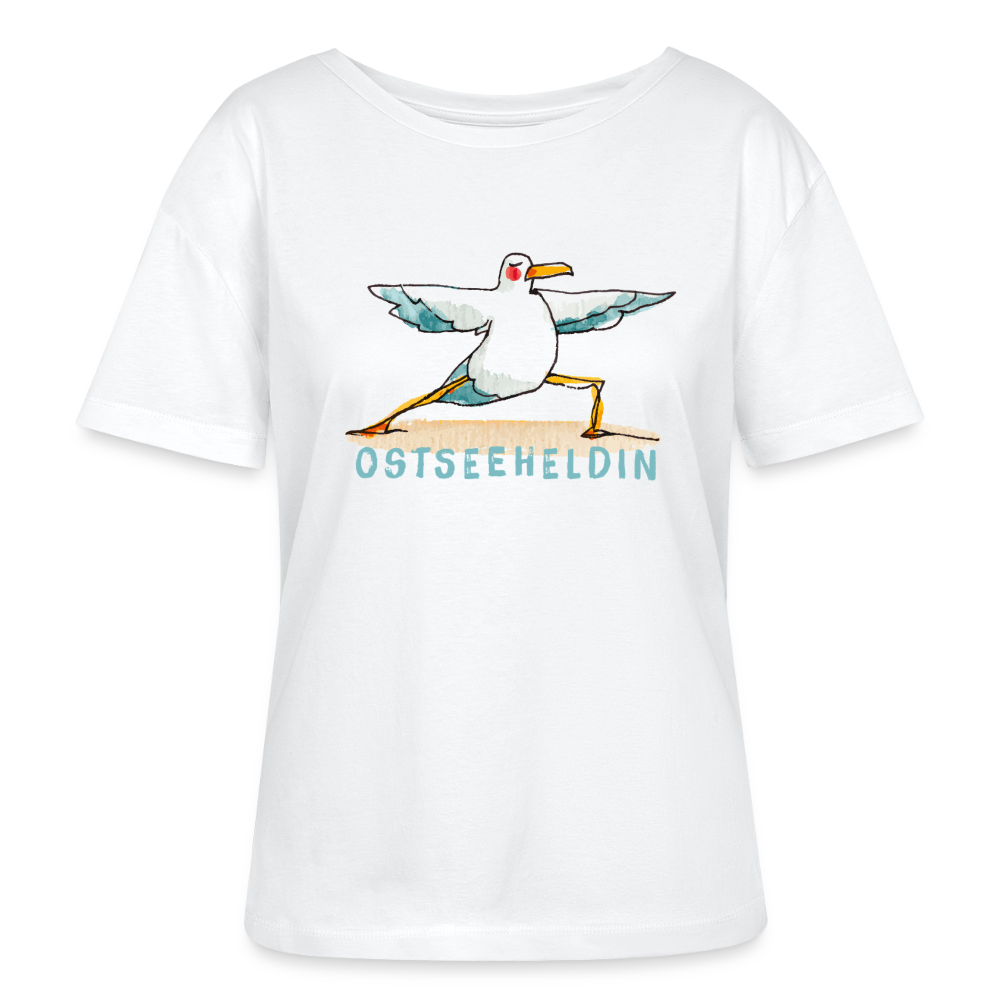 Frauen Bio-T-Shirt – Ostseeheldin - Weiß