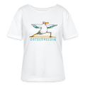 Frauen Bio-T-Shirt – Ostseeheldin - Weiß