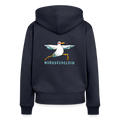 Frauen Premium Kapuzenjacke – Nordseeheldin - Navy