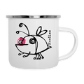 Smutjez, Noodles– Maritime Emaille-Tasse für Freigeister - Weiß