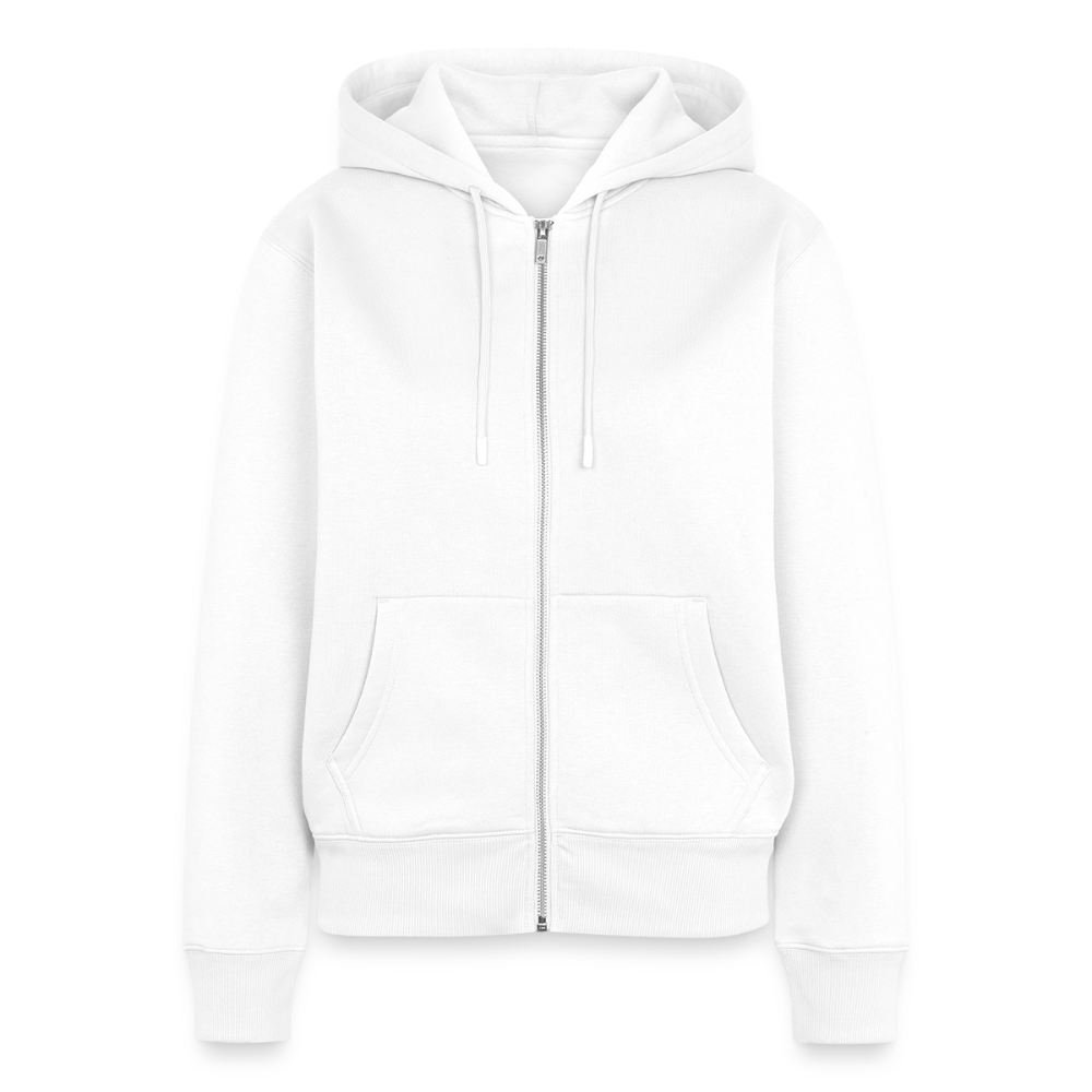 Frauen Premium Kapuzenjacke – Nordseeheldin - Weiß