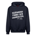 UNISEX RELAXED ORGANIC HOODIE – GEGENWIND - Navy