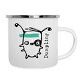 Smutjez, Dumpling– Maritime Emaille-Tasse für Freigeister - Weiß