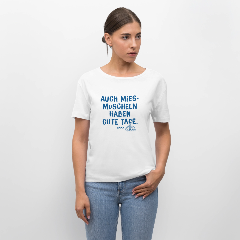 Frauen Bio-T-Shirt – Miesmuschel - Weiß