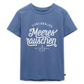 Lieblingslied Meeresrauschen. Maritimes Premium Kinder-T-Shirt - Taubenblau