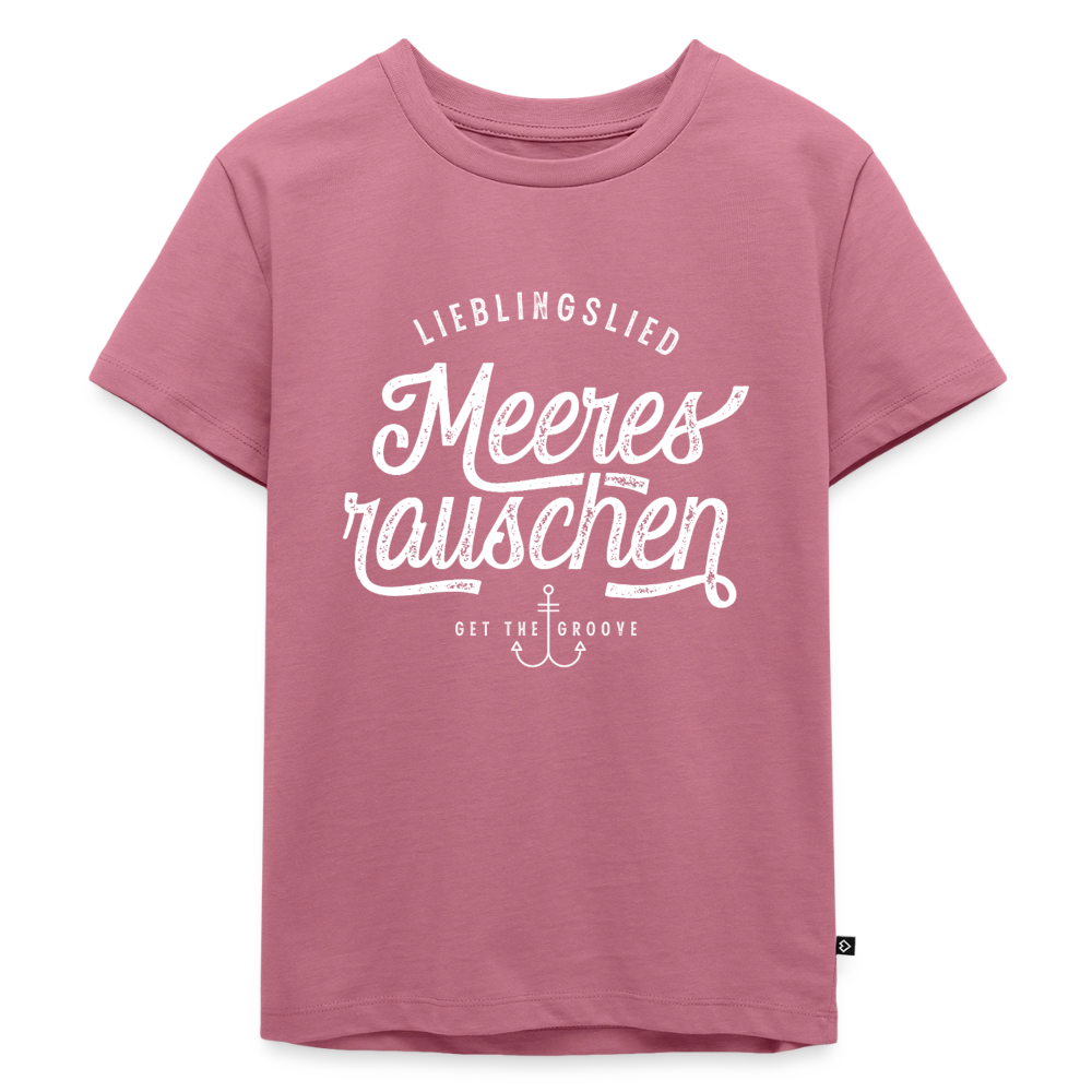 Lieblingslied Meeresrauschen. Maritimes Premium Kinder-T-Shirt - Mauve