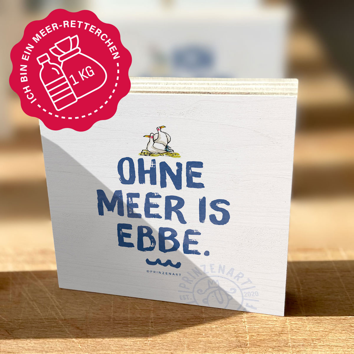 Meer-Retterchen Meersinn | Holzbilder