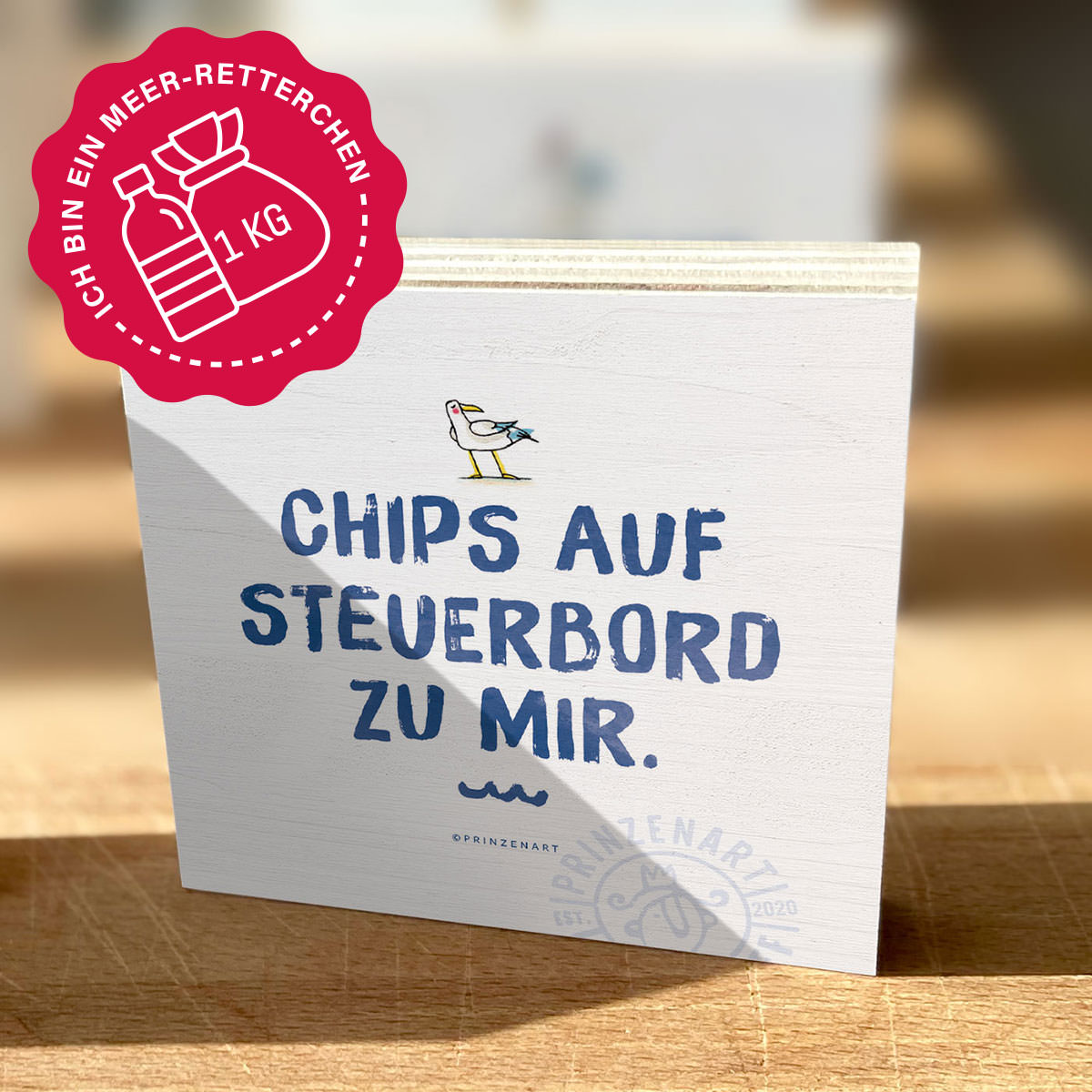 Meer-Retterchen Meersinn | Holzbilder