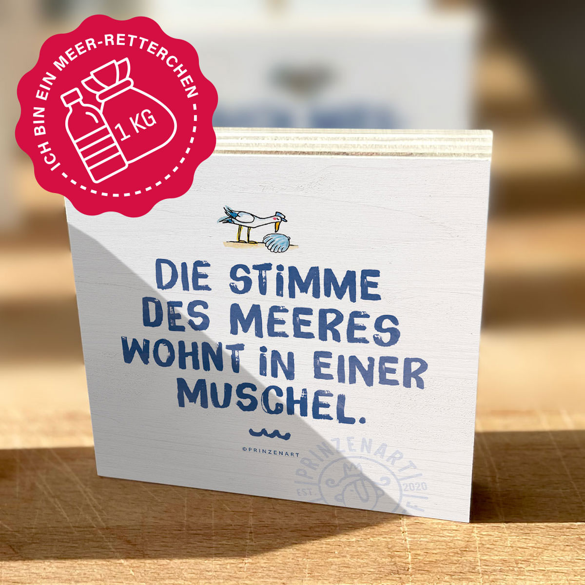 Meer-Retterchen Meersinn | Holzbilder