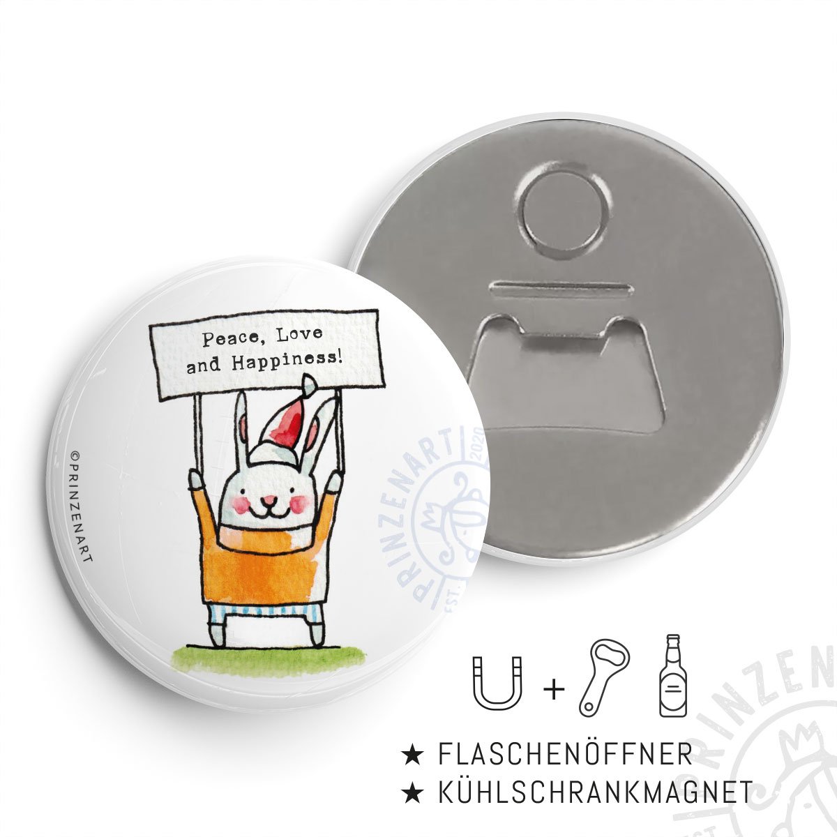 Pin-Serie Weihnachten Flaschenöffner-Magnet | Prinzenart