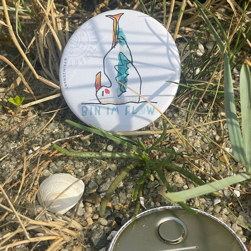 Pin-Serie Yoga Möwen