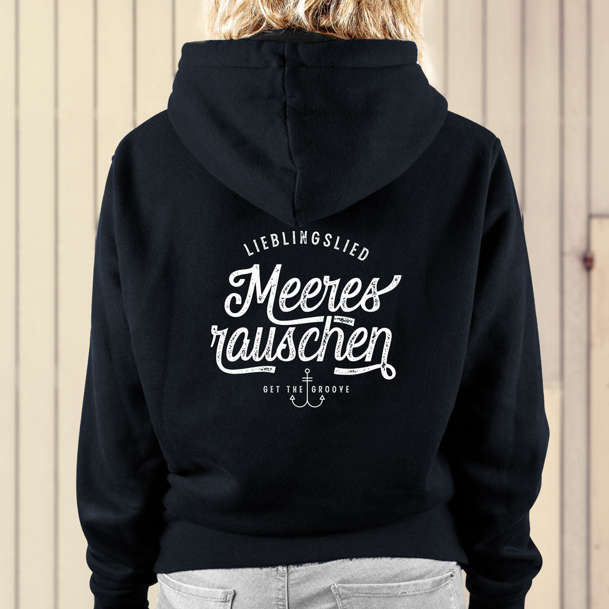 Frauen  Kapuzenjacke – Lieblingslied Meeresrauschen