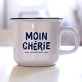 Keramik-Tasse XL Vintage – Moin Chérie | B2B