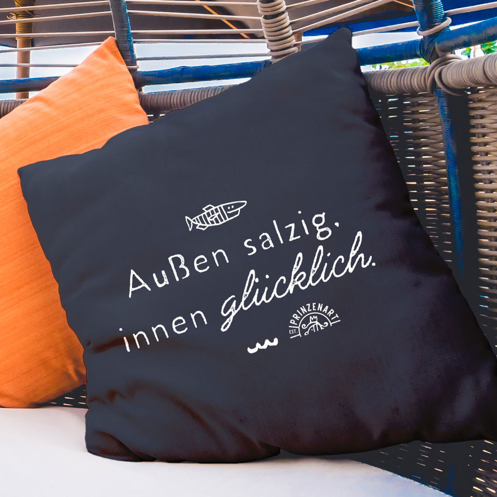 Kissenbezug – Außen salzig, innen glücklich