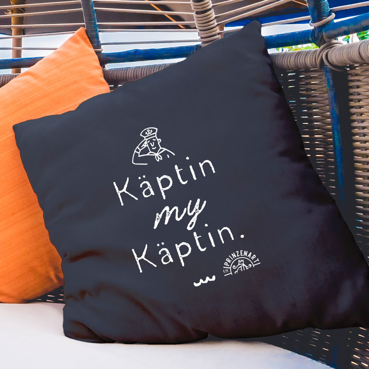 Kissenbezug – Käptin My Käptin
