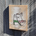 Leinwand Strandfigur Tanz