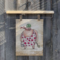 Poster Serie Strandfigur Meer | B2B