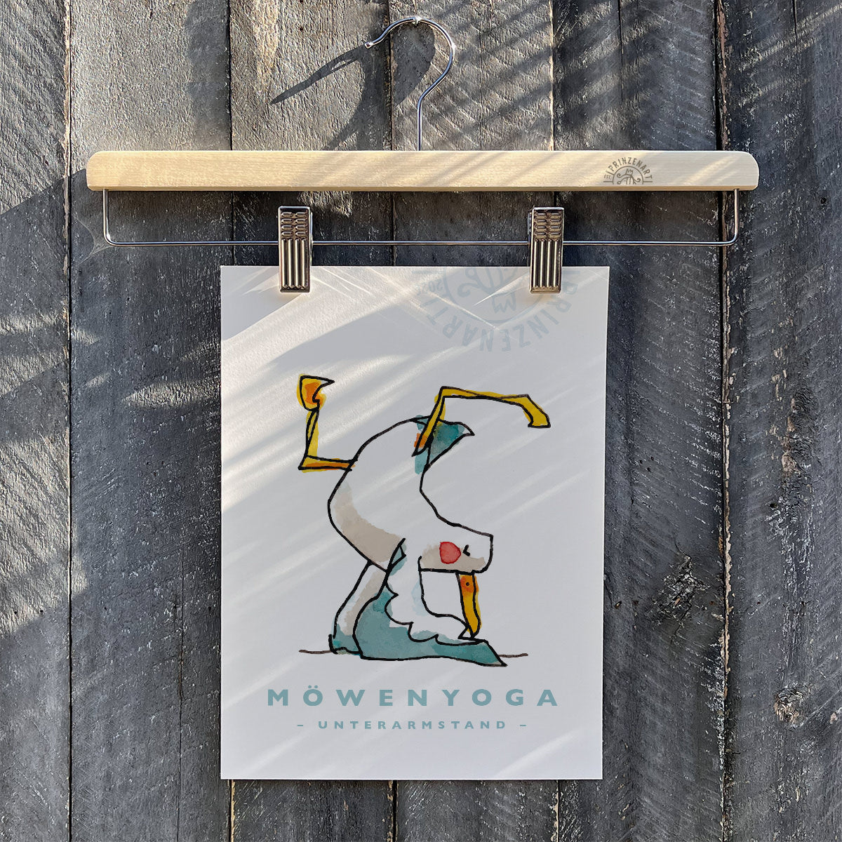 Poster Serie Yoga Möwen | B2B