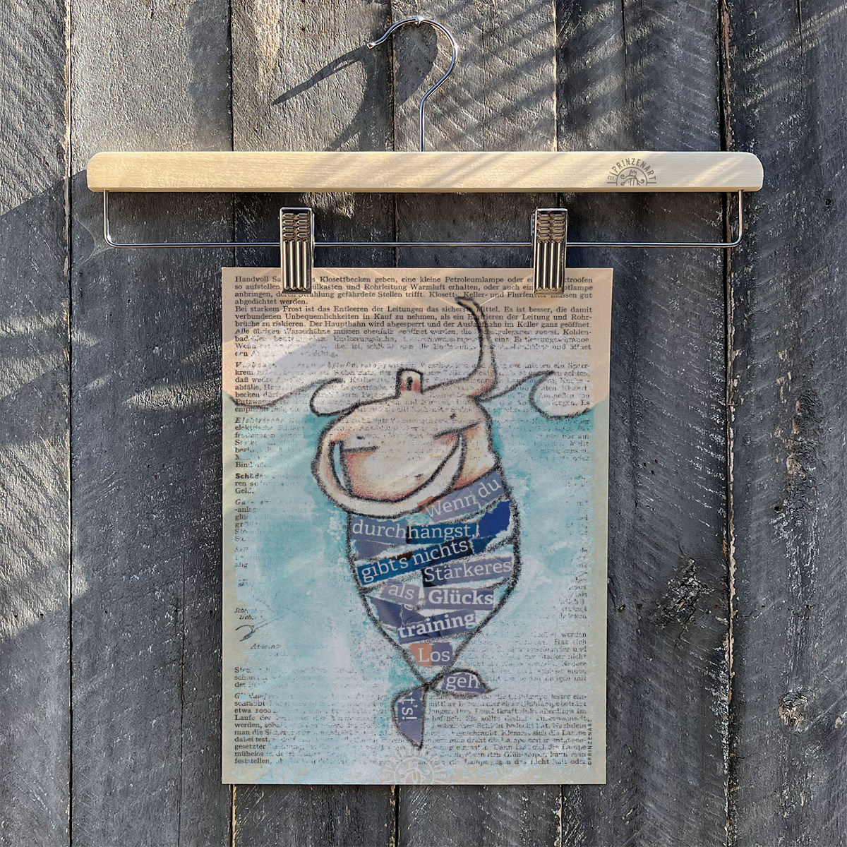 Poster Serie Strandfigur Meer | B2B