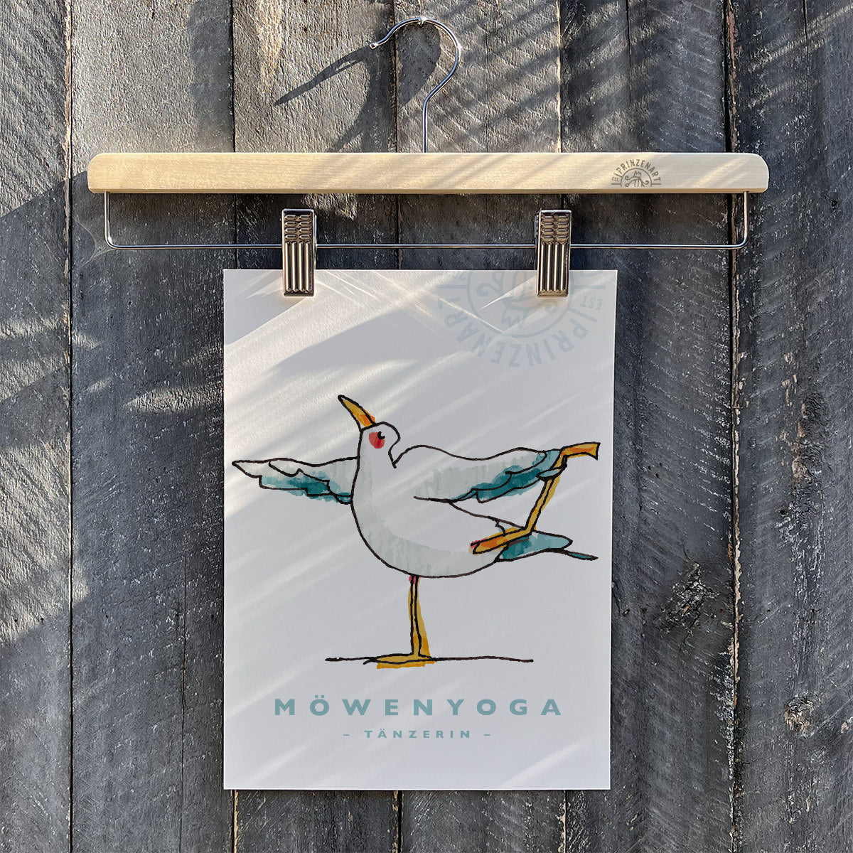 Poster Serie Yoga Möwen | B2B