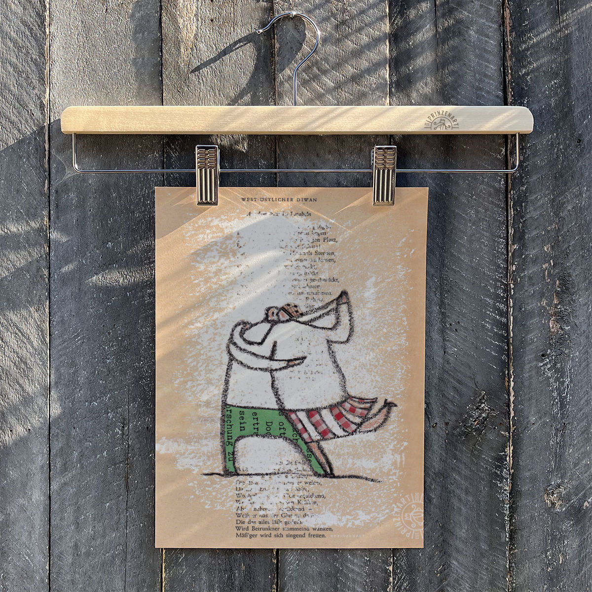 Poster Serie Strandfigur Tanz | B2B