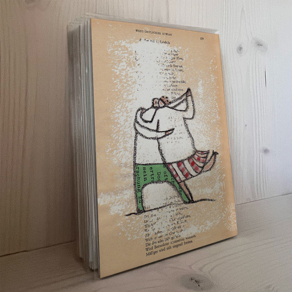 Poster Serie Strandfigur Tanz | B2B