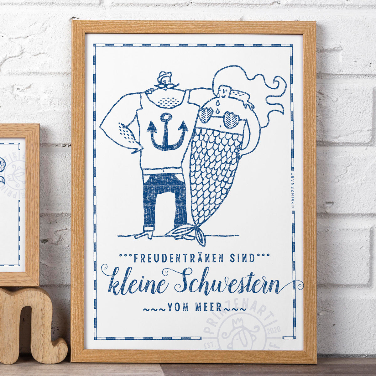 Poster Serie Nixe & Seemann