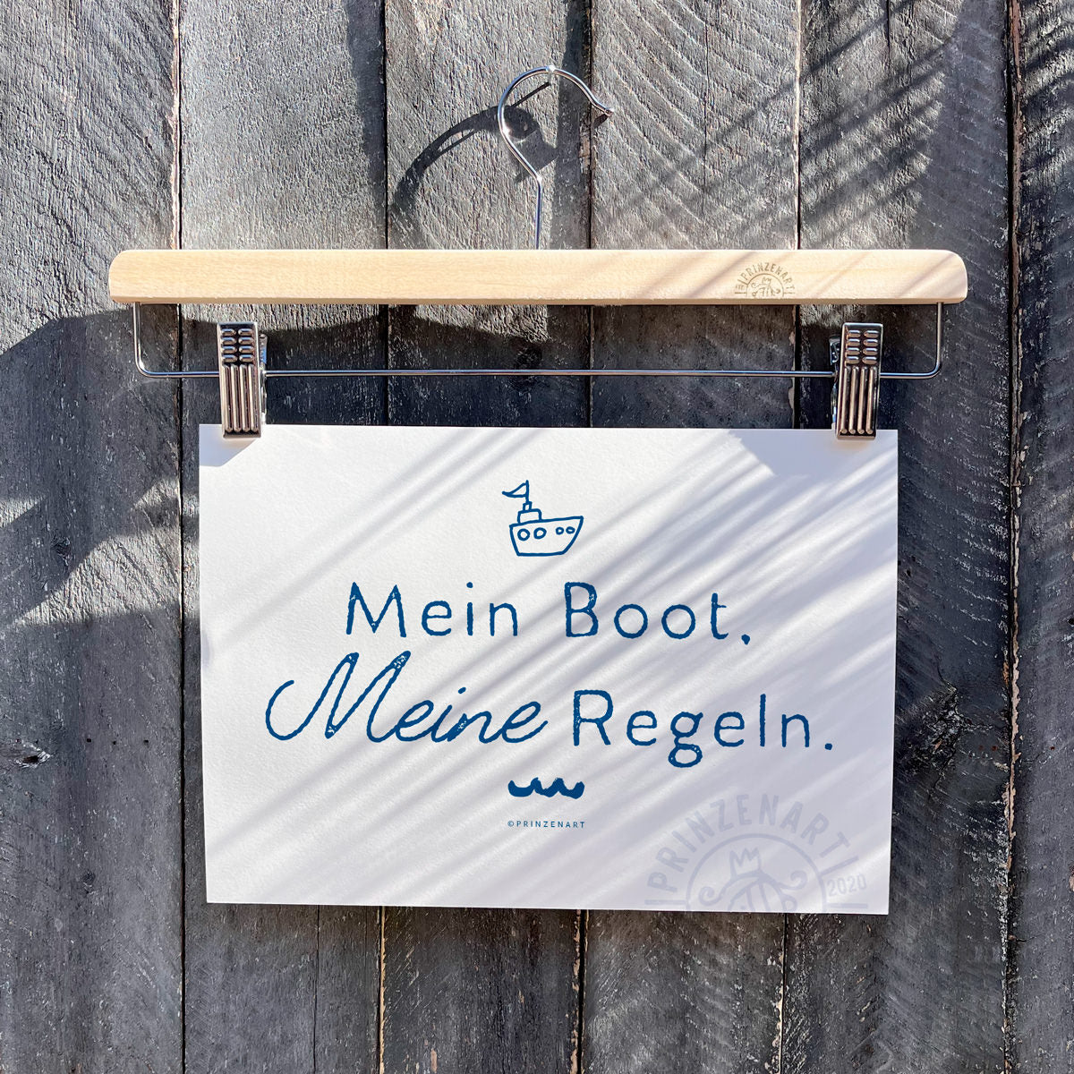 Poster motivierender Spruch