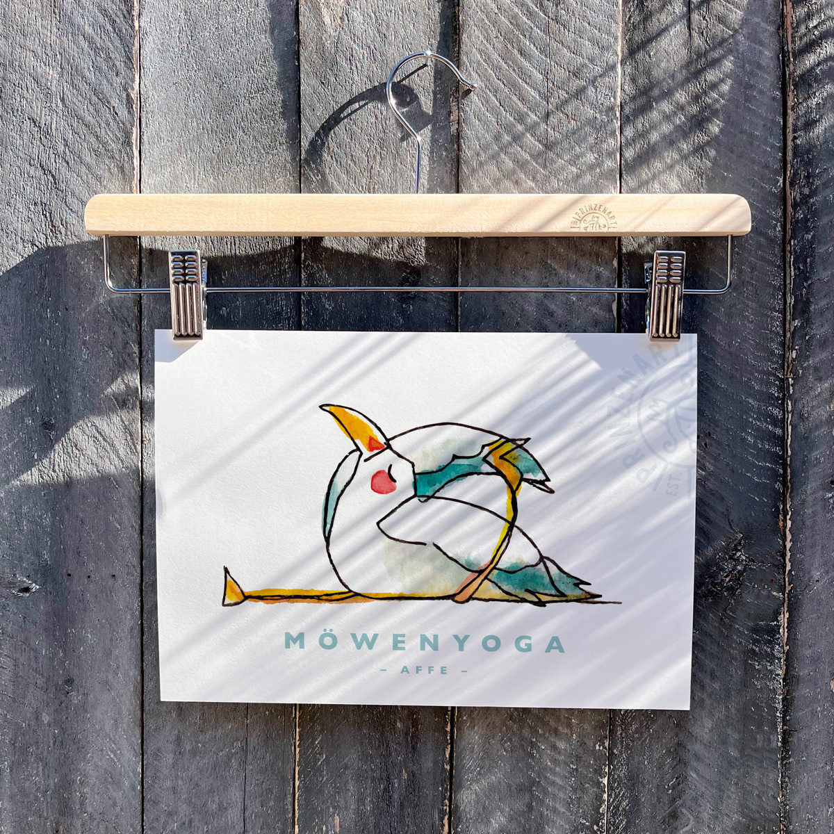 Poster Serie Yoga Möwen | B2B
