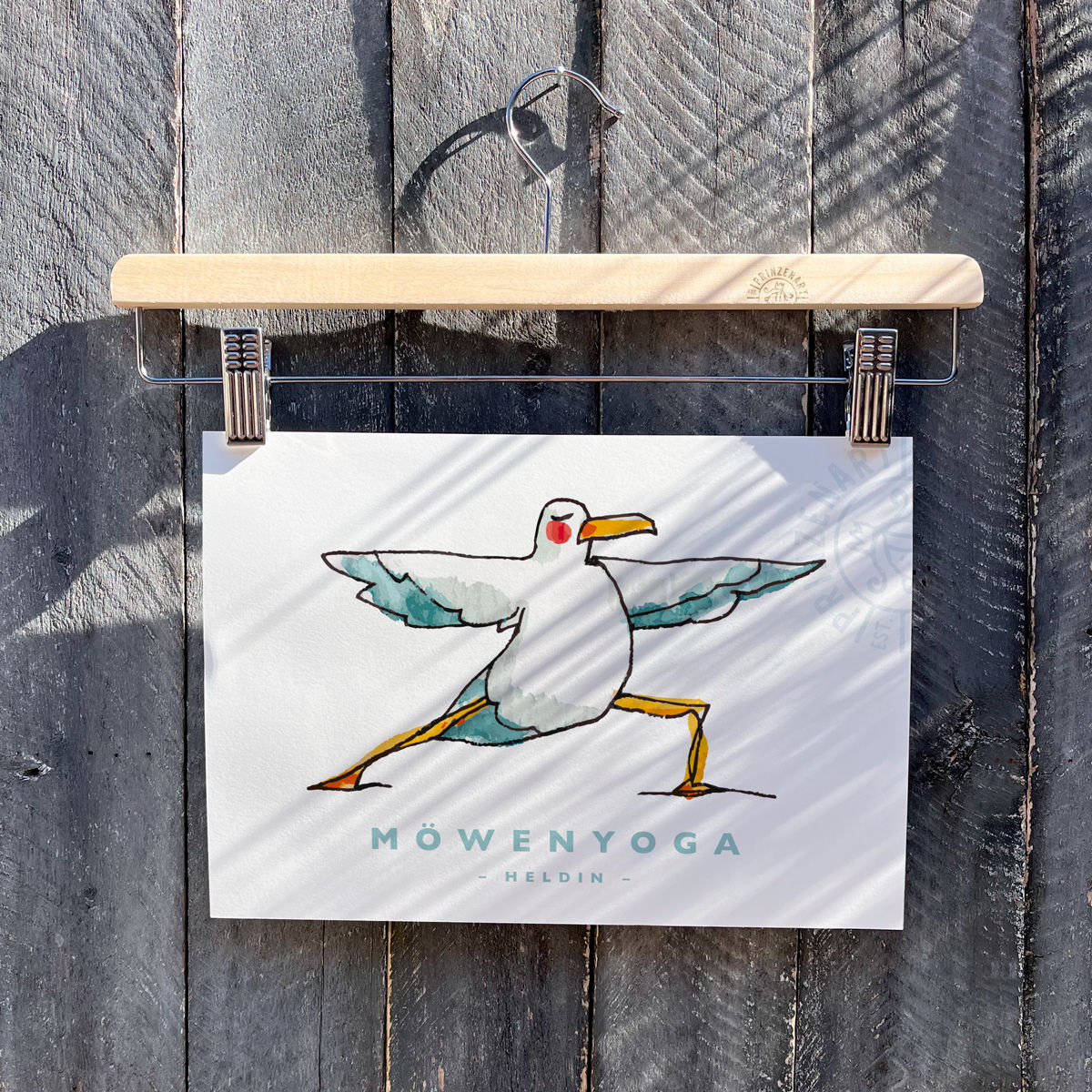 Poster Serie Yoga Möwen | B2B