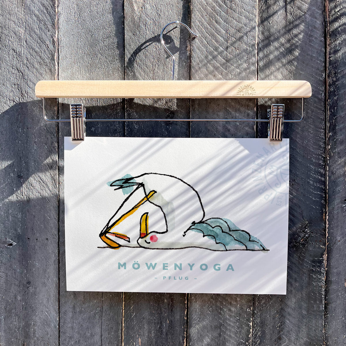 Poster Serie Yoga Möwen | B2B