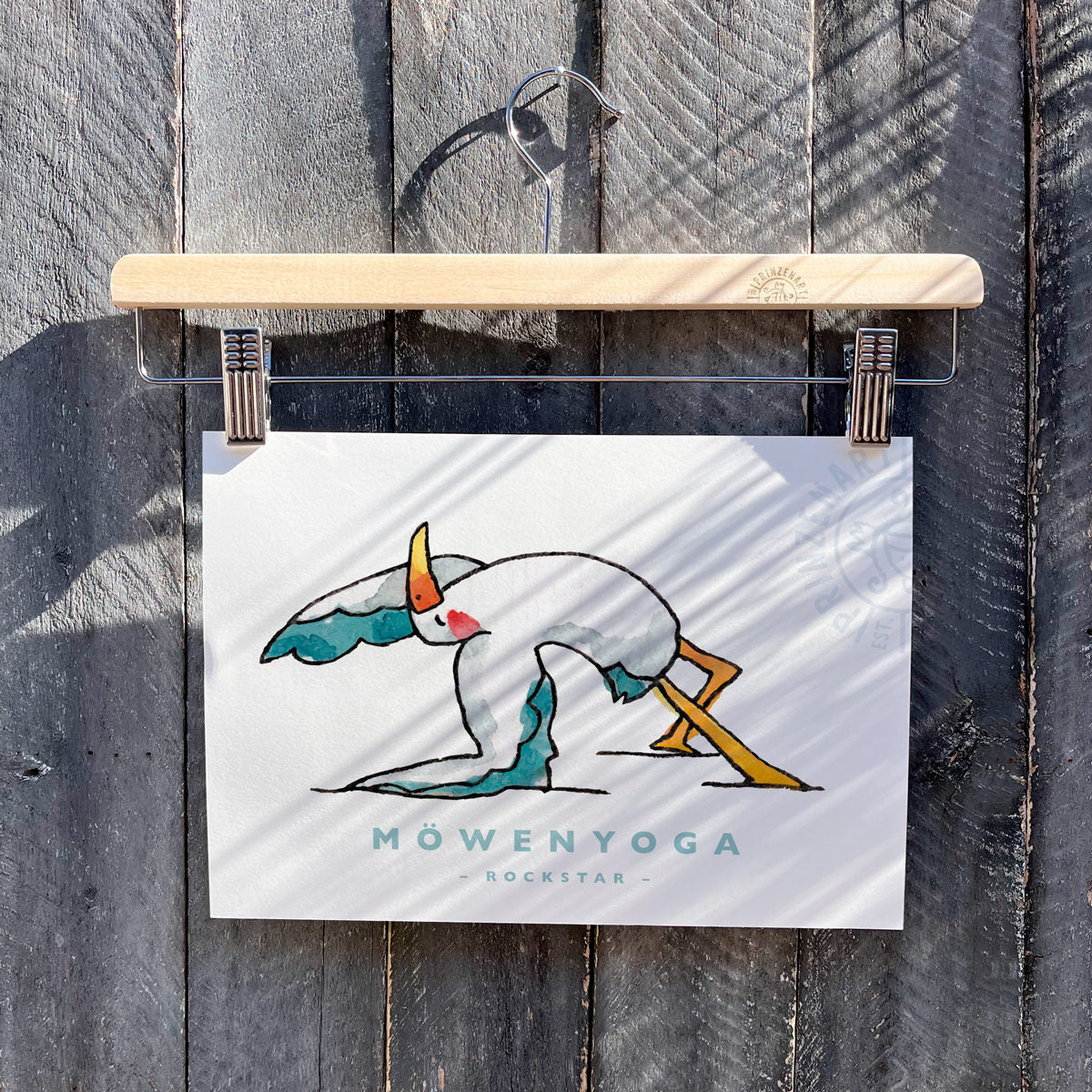 Poster Serie Yoga Möwen | B2B
