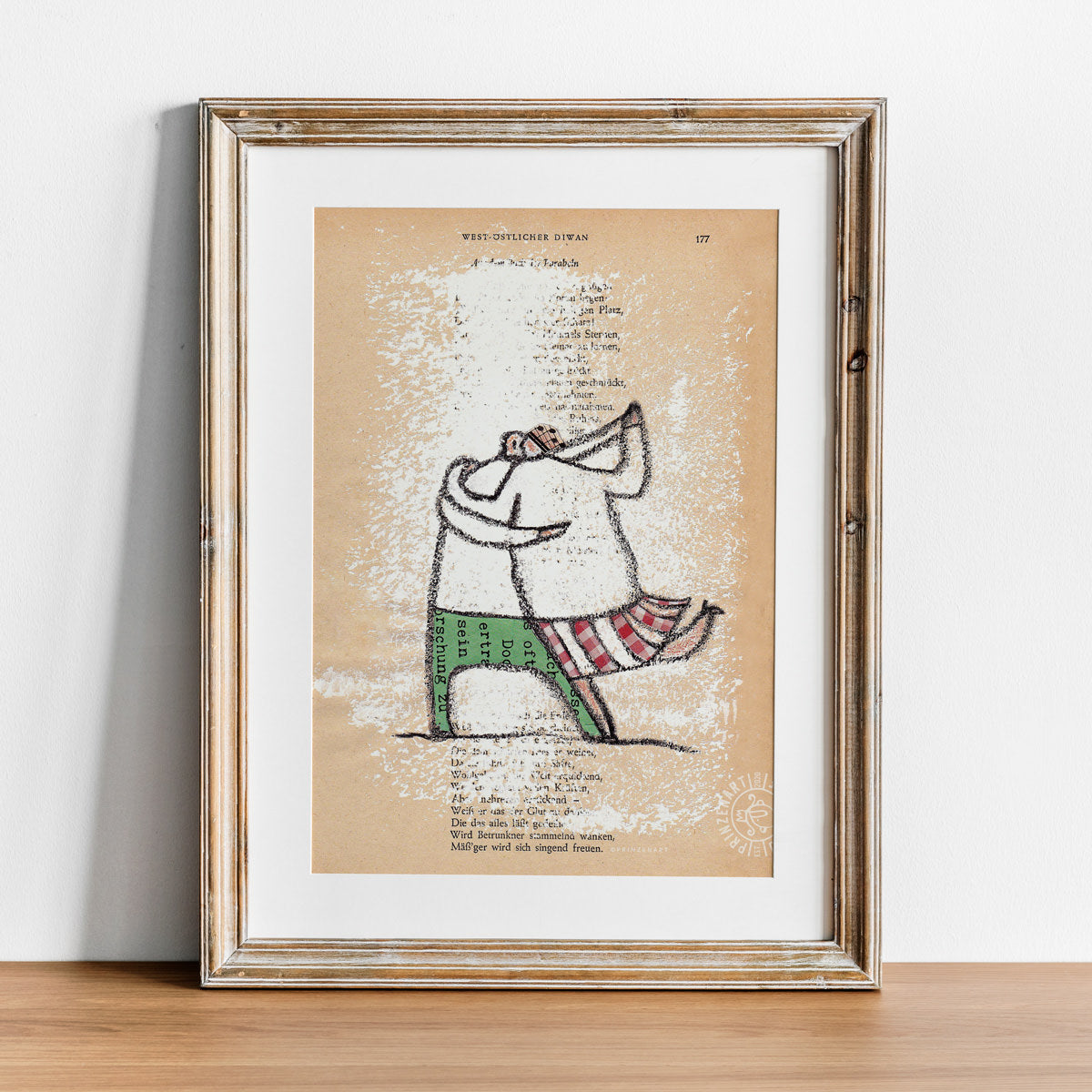 Posterserie Strandfigur Tanz