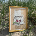 Posterserie Strandfigur Tanz