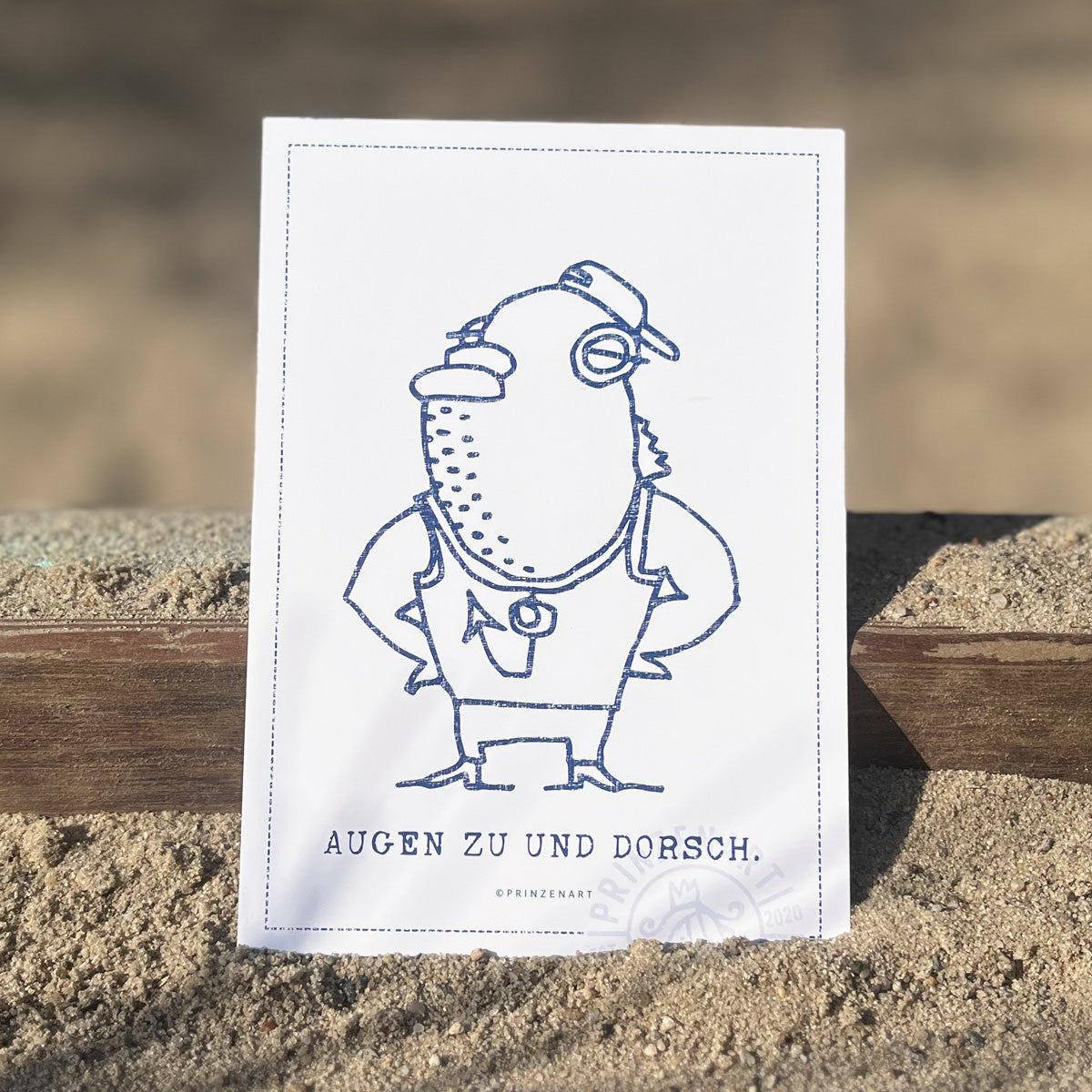 Postkarten Serie Fischköppe