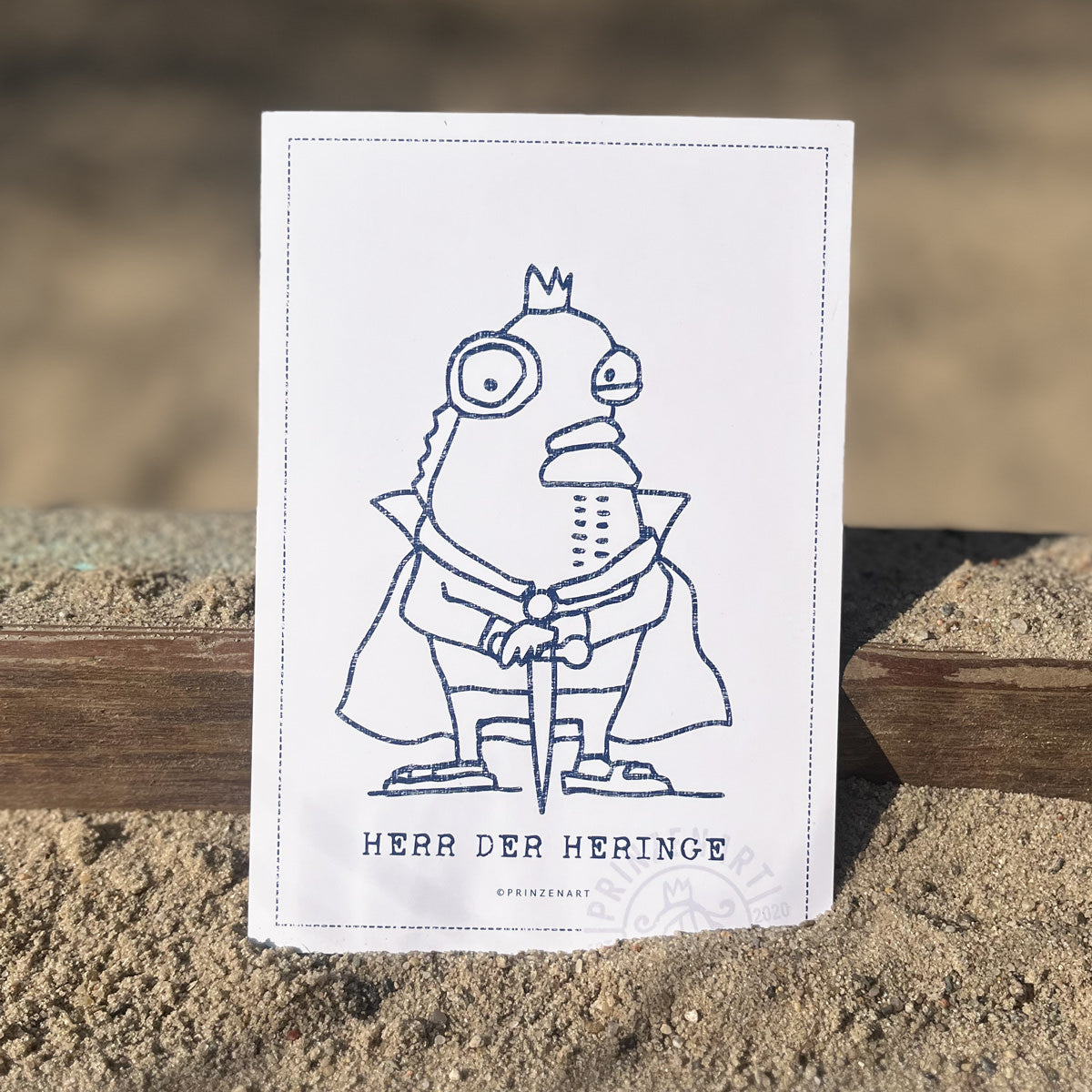 Postkarten Serie Fischköppe