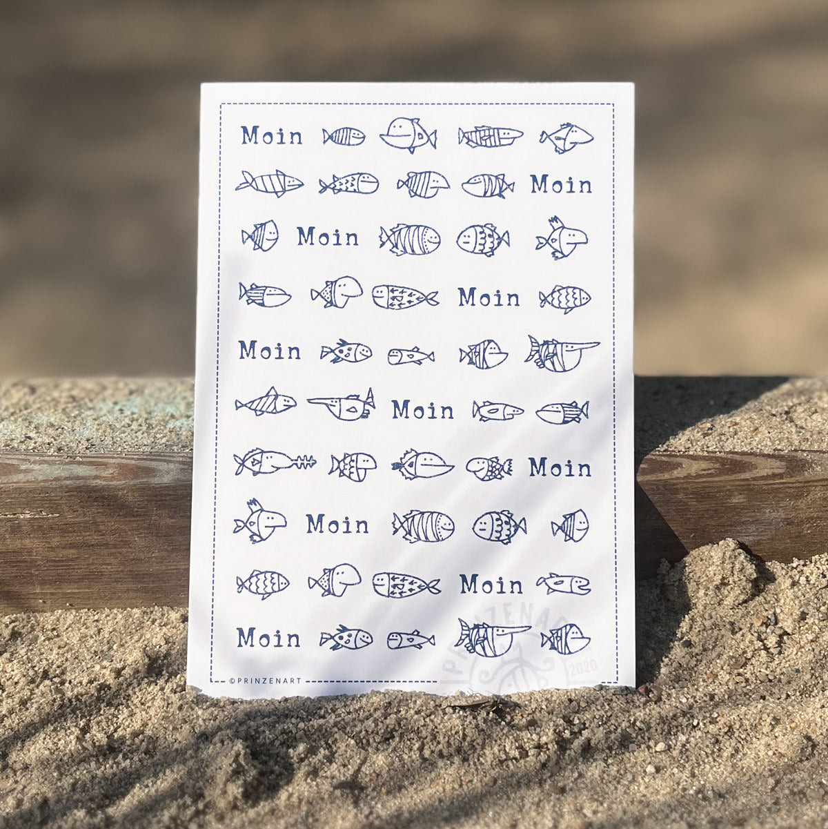 Postkarten Serie Fischköppe