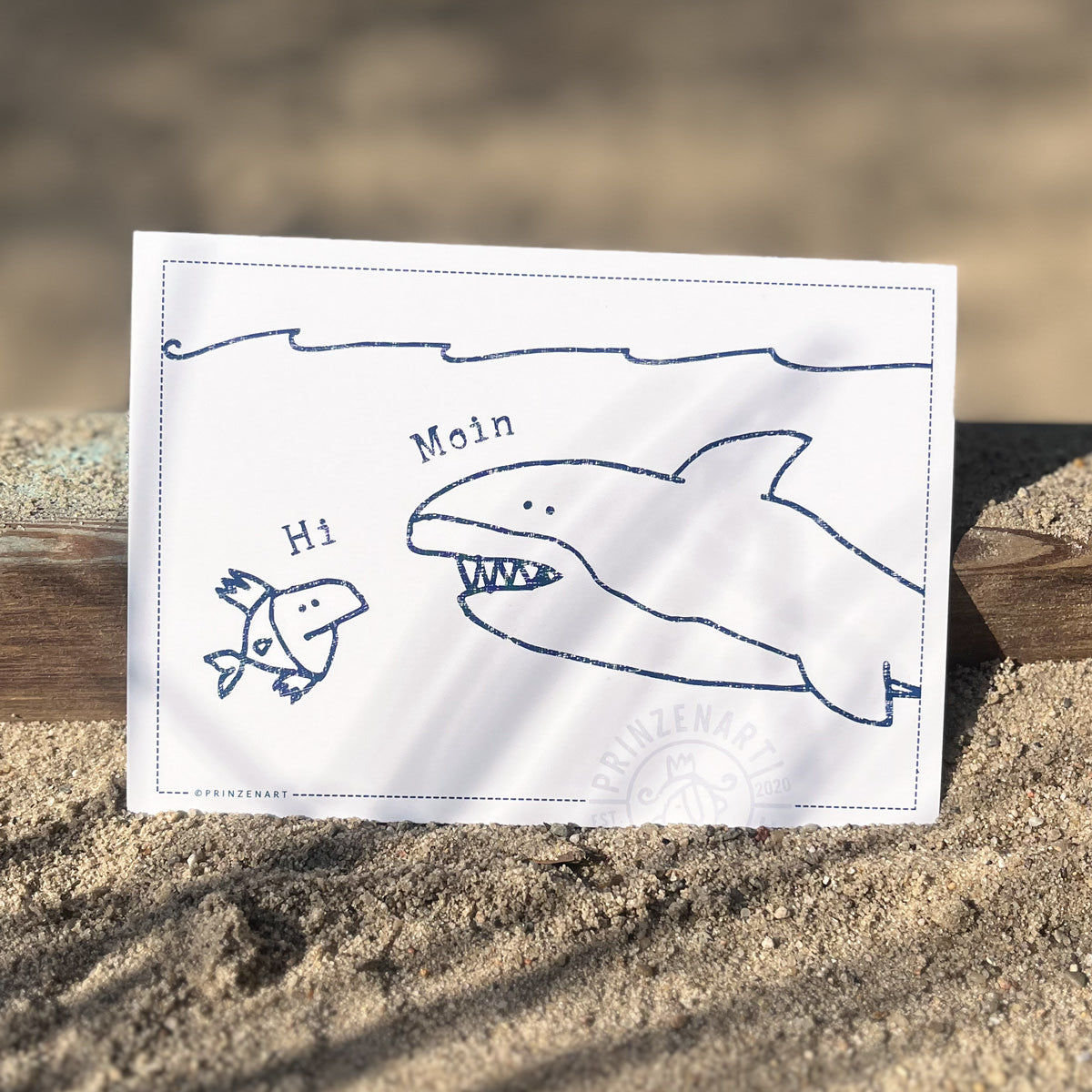 Postkarten Serie Fischköppe