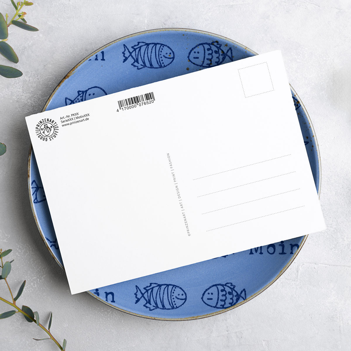 Rückseite Fischköppe-Postkarte